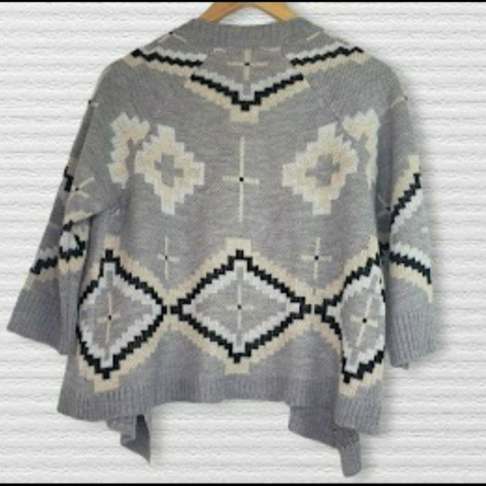 Jack Aztec Patern Cardigan - Picture 2 of 2